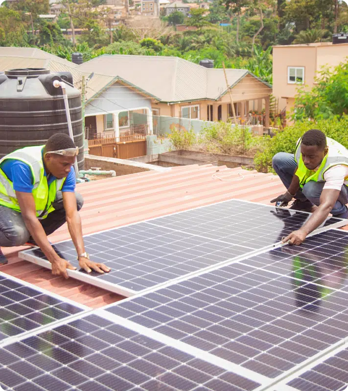 Solar Power Panel Installation