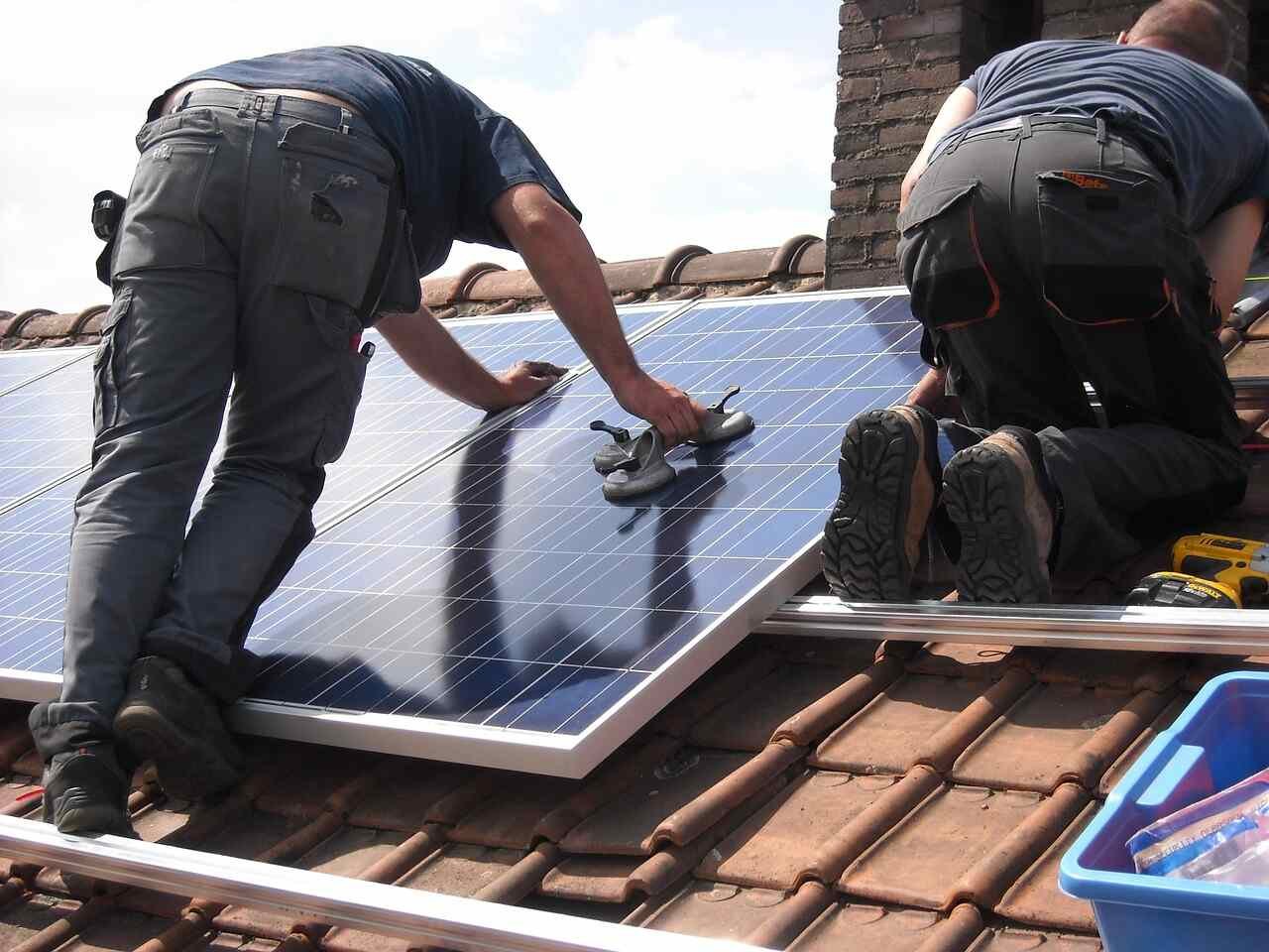 Installing Solar Panels in Ghana